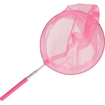 Telescopisch Schepnet Roze 36-68cm