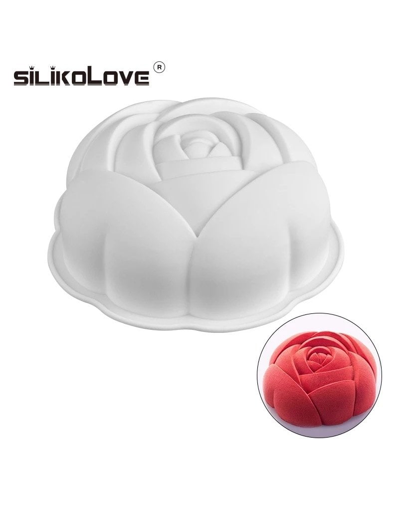 Themataartenbond XL Siliconen Rose Mold