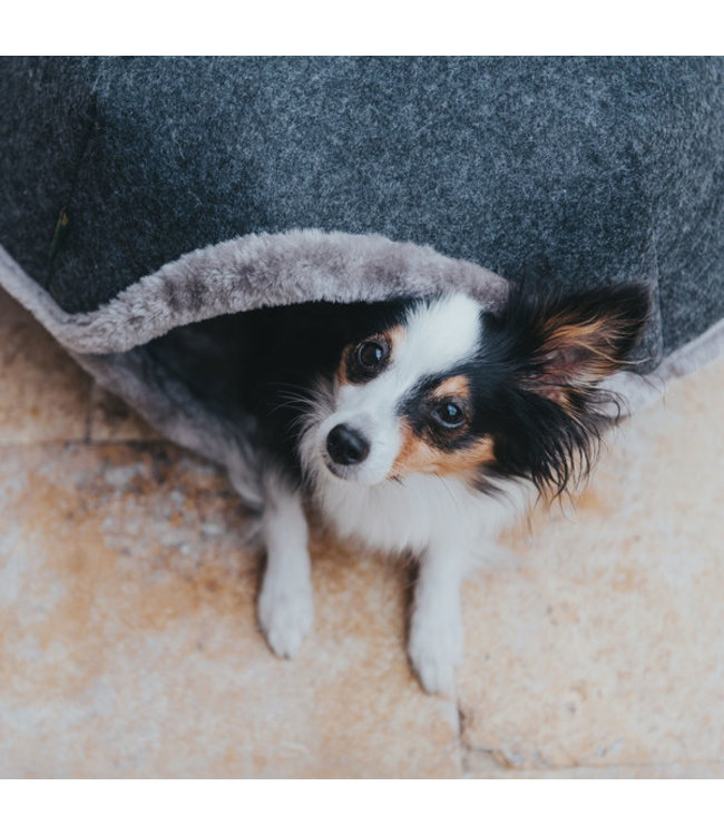 Hondenslaapmand Lugano - grijs