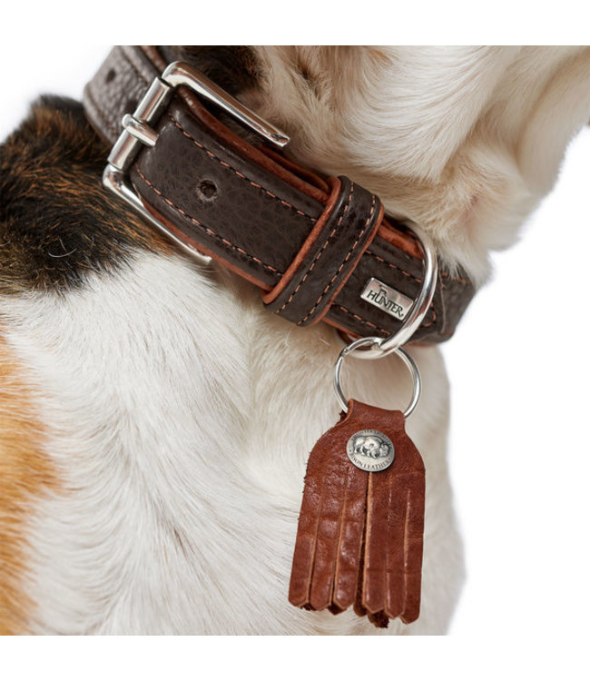 Leren Halsband Cody - Donkerbruin