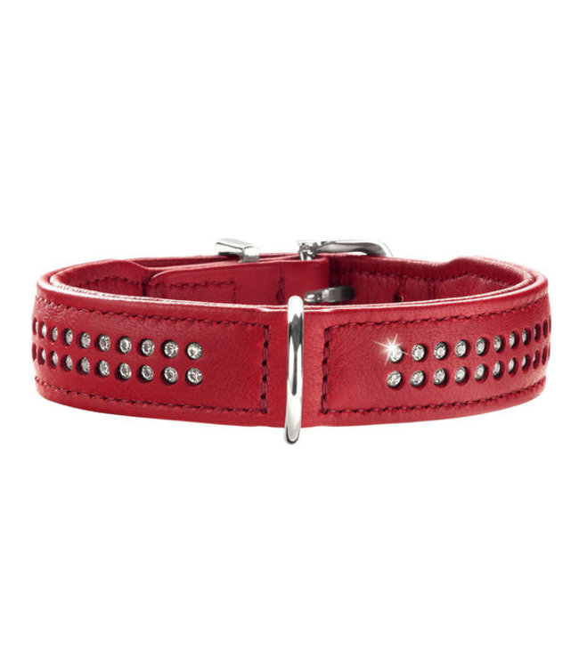 Leren Halsband Diamond Elk Petit Chili