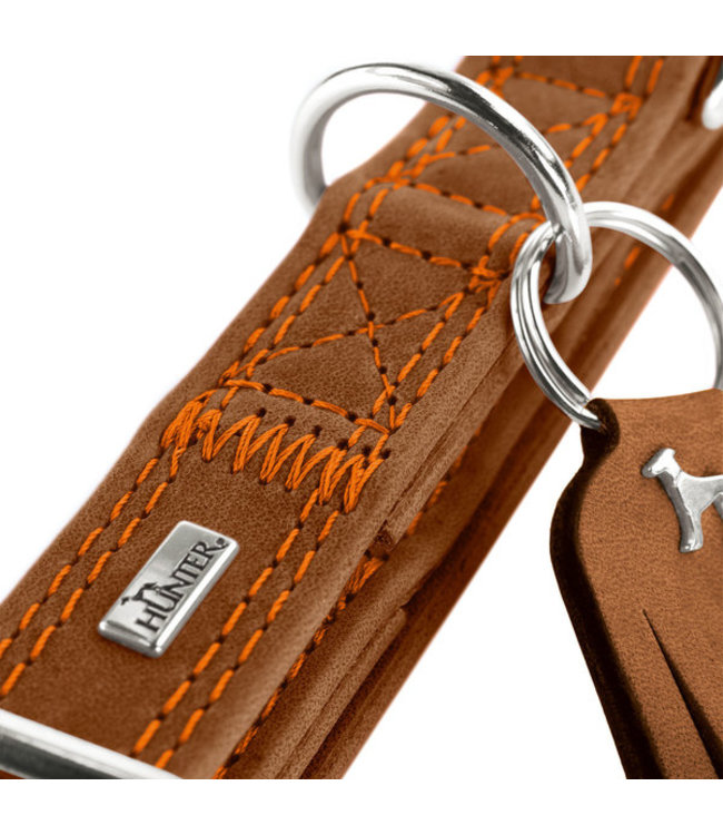 Halsband Lucca Alu-Strong Bruin