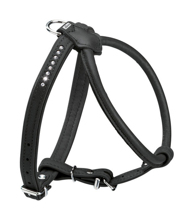 Round & soft luxus elk petit - Zwart