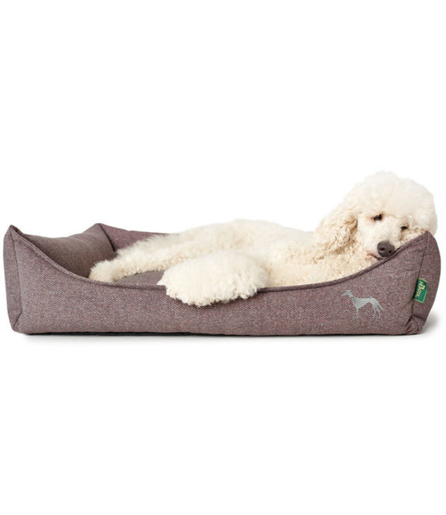 Hondensofa Prag roze/antraciet