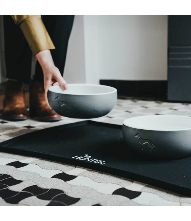 VOER/DRINKBAK Keramisch Lund Grijs