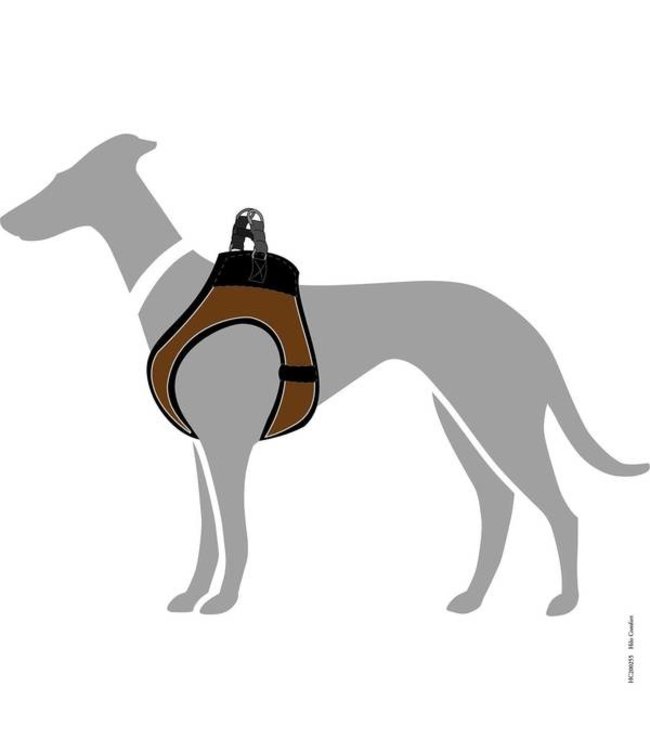 Harnas Hilo Comfort Bruin