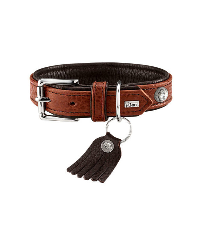 Leren Halsband Cody - Cognac