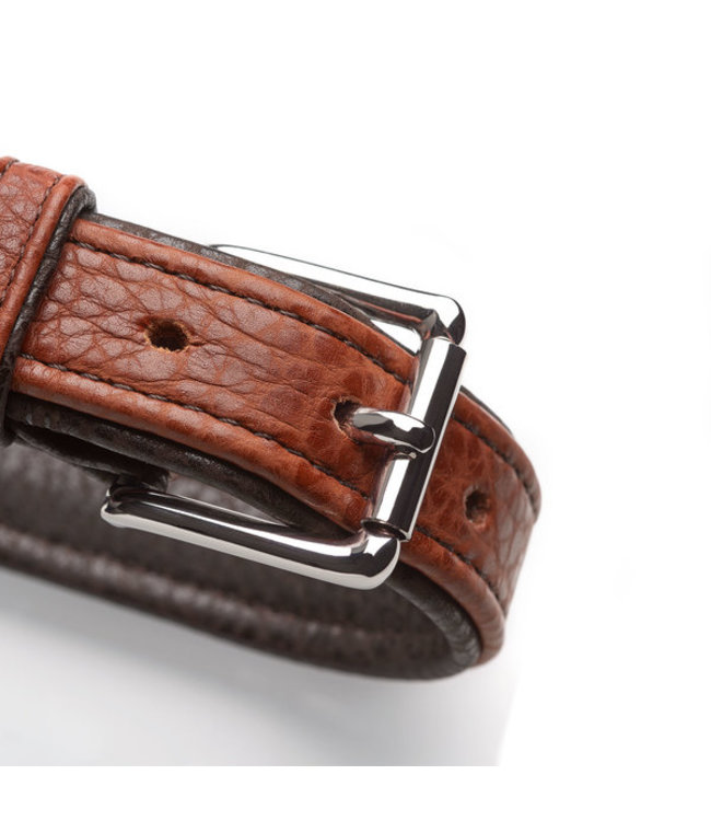 Leren Halsband Cody - Cognac