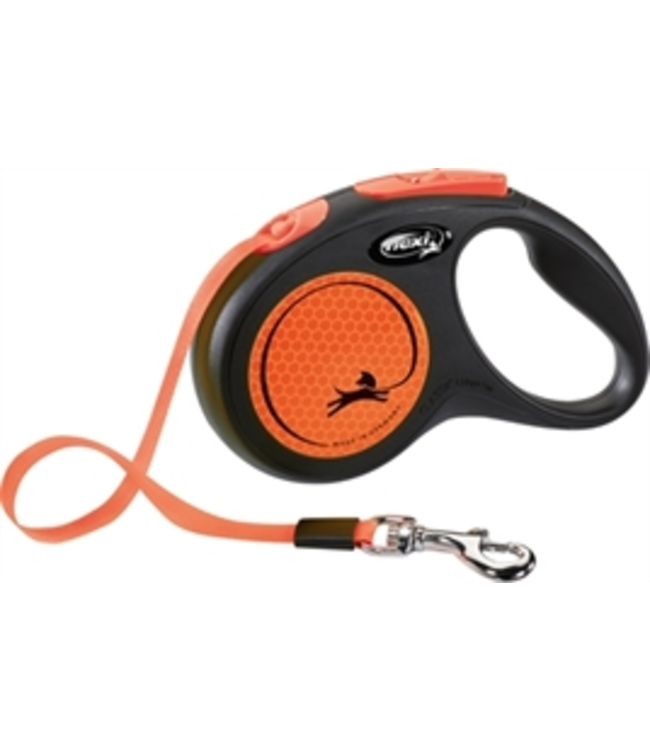 Flexi Rollijn New Neon Tape- Oranje