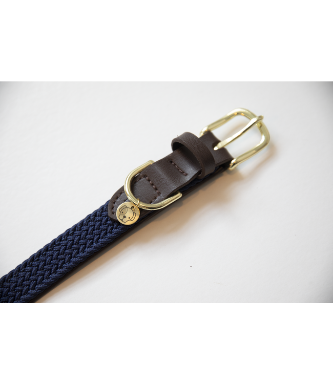 Halsband Gevlochten Nylon - Navy