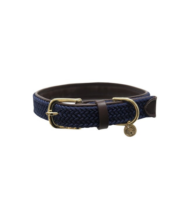 Halsband Gevlochten Nylon - Navy