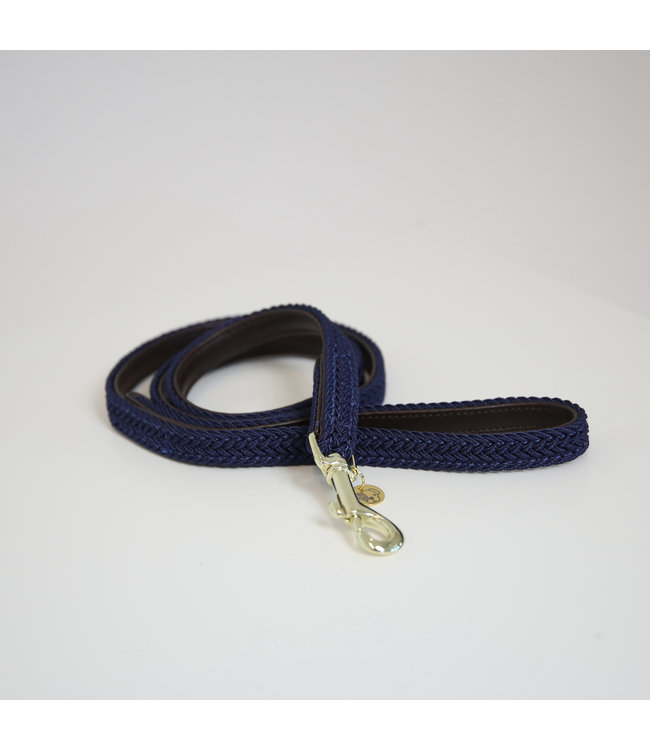 Leiband Gevlochten Nylon - Navy