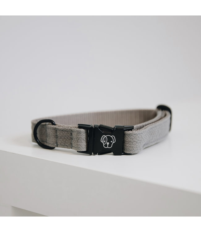 Halsband Hagedis Beige