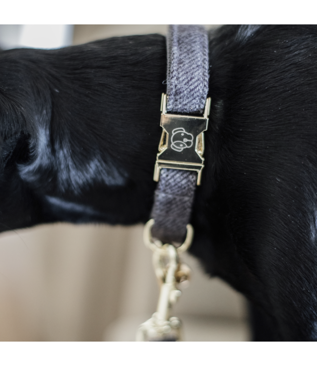 Halsband Wol -Grijs