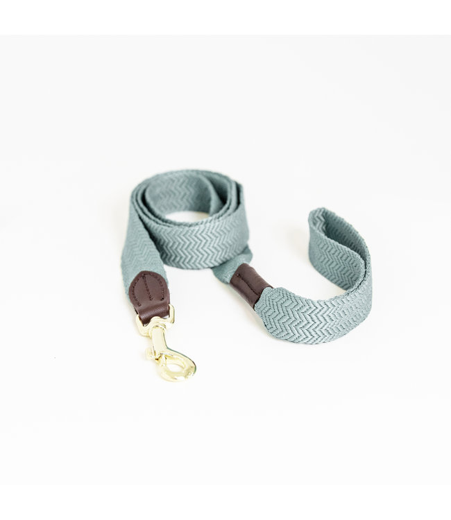 Hondenlijn Jacquard - Lichtblauw