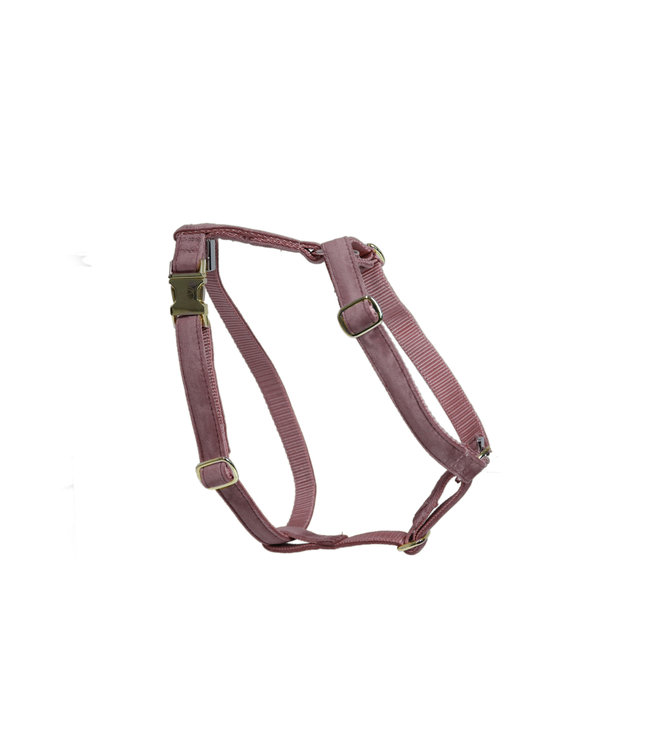 Kentucky Dogwear Harnas Velvet - Oud Roze