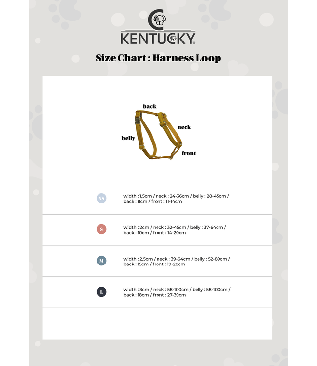 Harnas Velvet - Lichtblauw