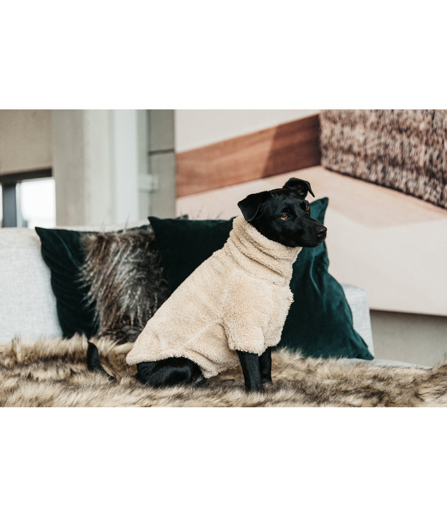 Hondenjas Teddy Fleece - Beige