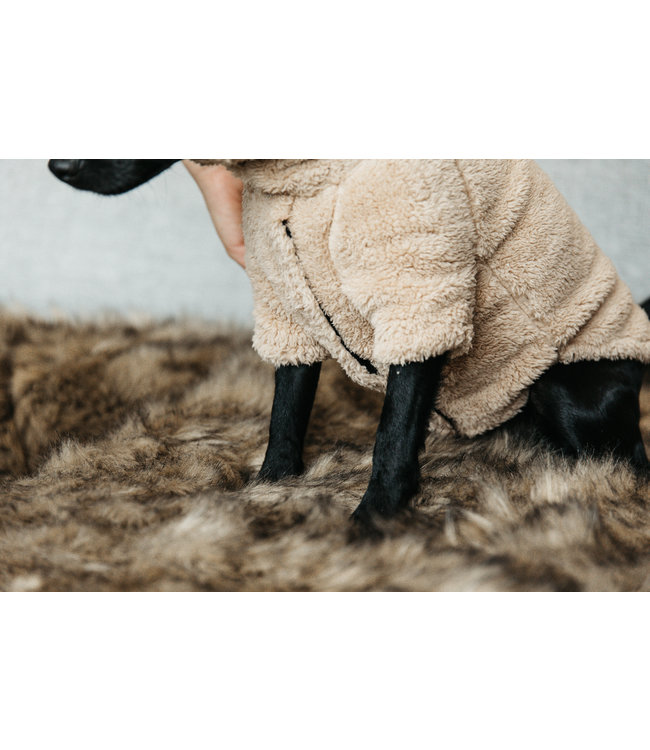 Hondenjas Teddy Fleece - Beige
