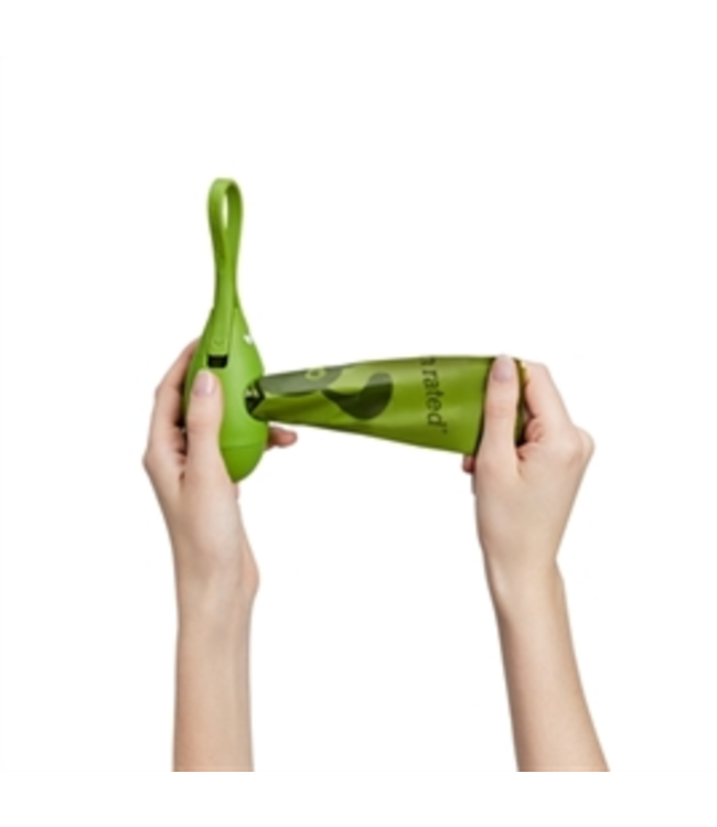 Earth Rated Poepzakhouder Geurloos met 15 poepzakjes