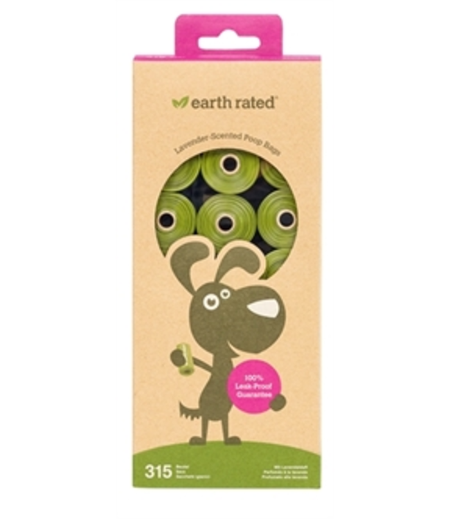 EarthRated Poepzakjes Lavendel 21x15st