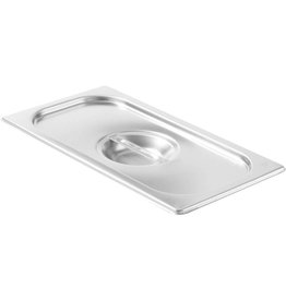 Q-Gastro Gastronorm Deckel Edelstahl 1/3 GN