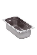Q-Gastro Gastronormbehälter Edelstahl 1/3 GN | 100mm | 325x176mm