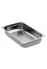 Q-Gastro Gastronorm Bak RVS 1/1GN | 100mm | 530x325mm