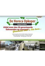 De Horeca Opkoper Altijd  40 gereviseerde bakwand (en) en Frituur installatie op voorraad