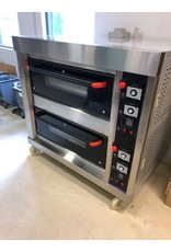 Q-Gastro Q-Gastro bakkerij Pizza/Brood Oven op wielen (nieuw) - 135 cm oven op aardgas