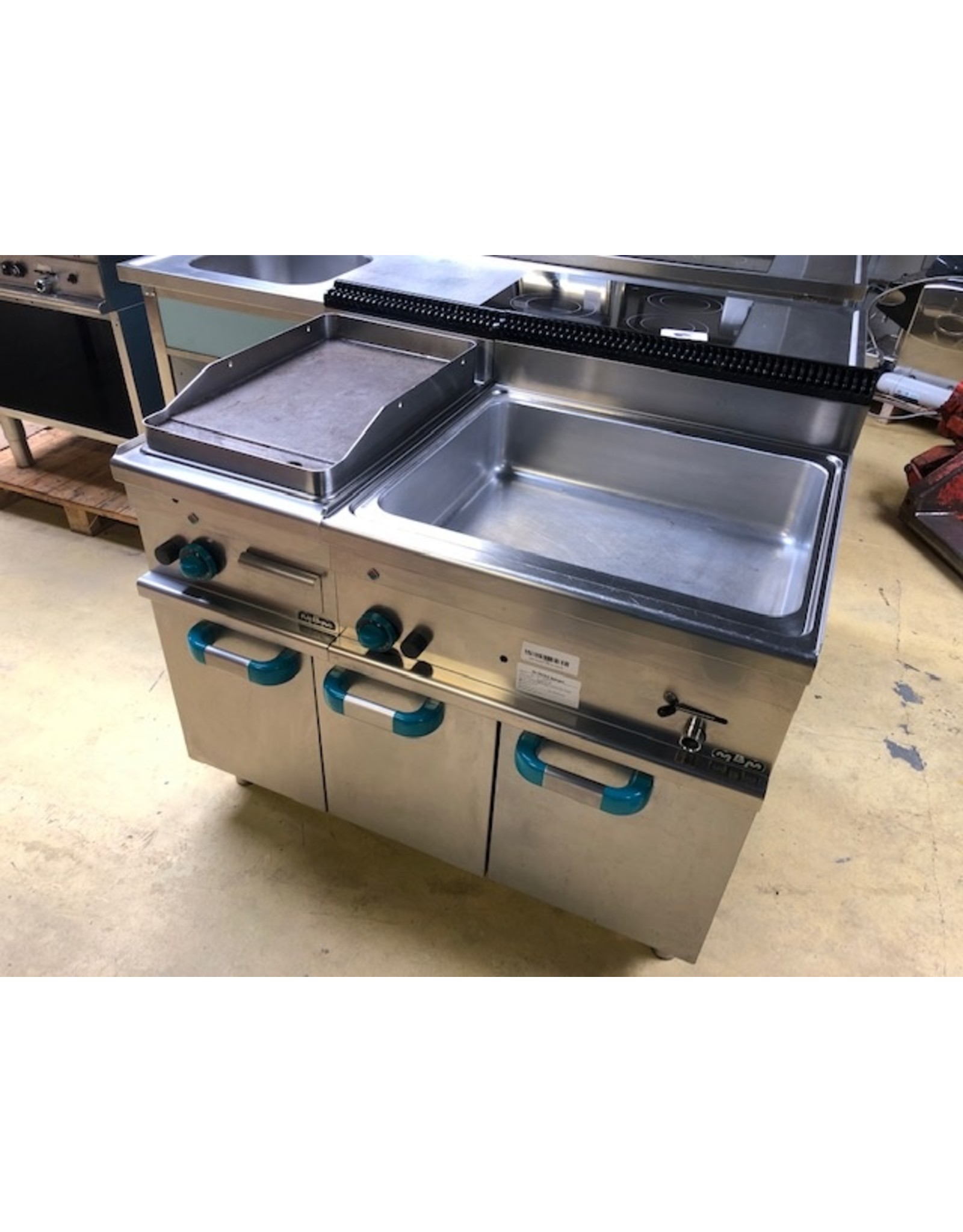 MBM MBM Backblech mit Au Bain Marie auf Basis Erdgas