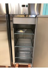 Q-Gastro Q- Gastro Solide RVS enkel deurs vrieskast op poten(Nieuw!!)