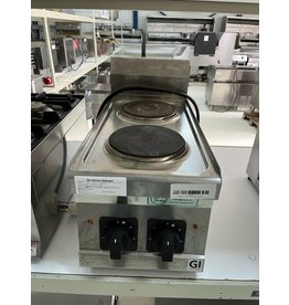 Gastro Inox Gastro-Inox 600 Trendline Elektrokochfeld, 2 Kochzonen 380V