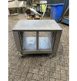 RVS Rational Edelstahlbasis 70x64x77 auf Rädern