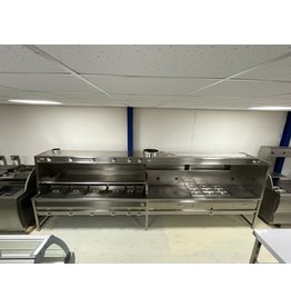 Smitto Smitto 6 Pfannen Elektrische Fischbackwandfritteuse (überarbeitet) -75 KW