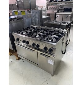 Electrolux Electrolux 6 pits Gasfornuis + Oven Aardgas