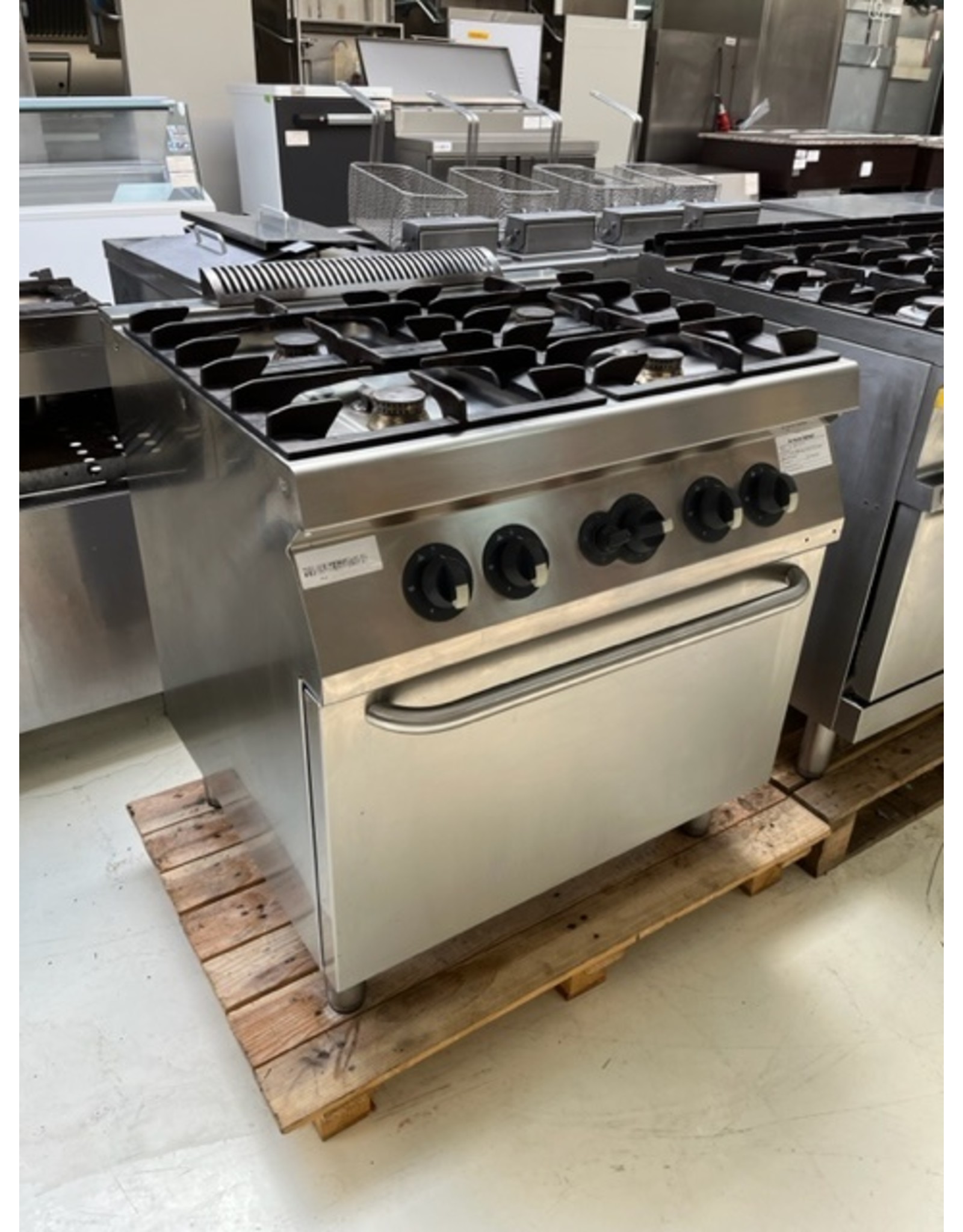 Electrolux Electrolux 4-Flammen-Gasherd + Backofen Erdgas