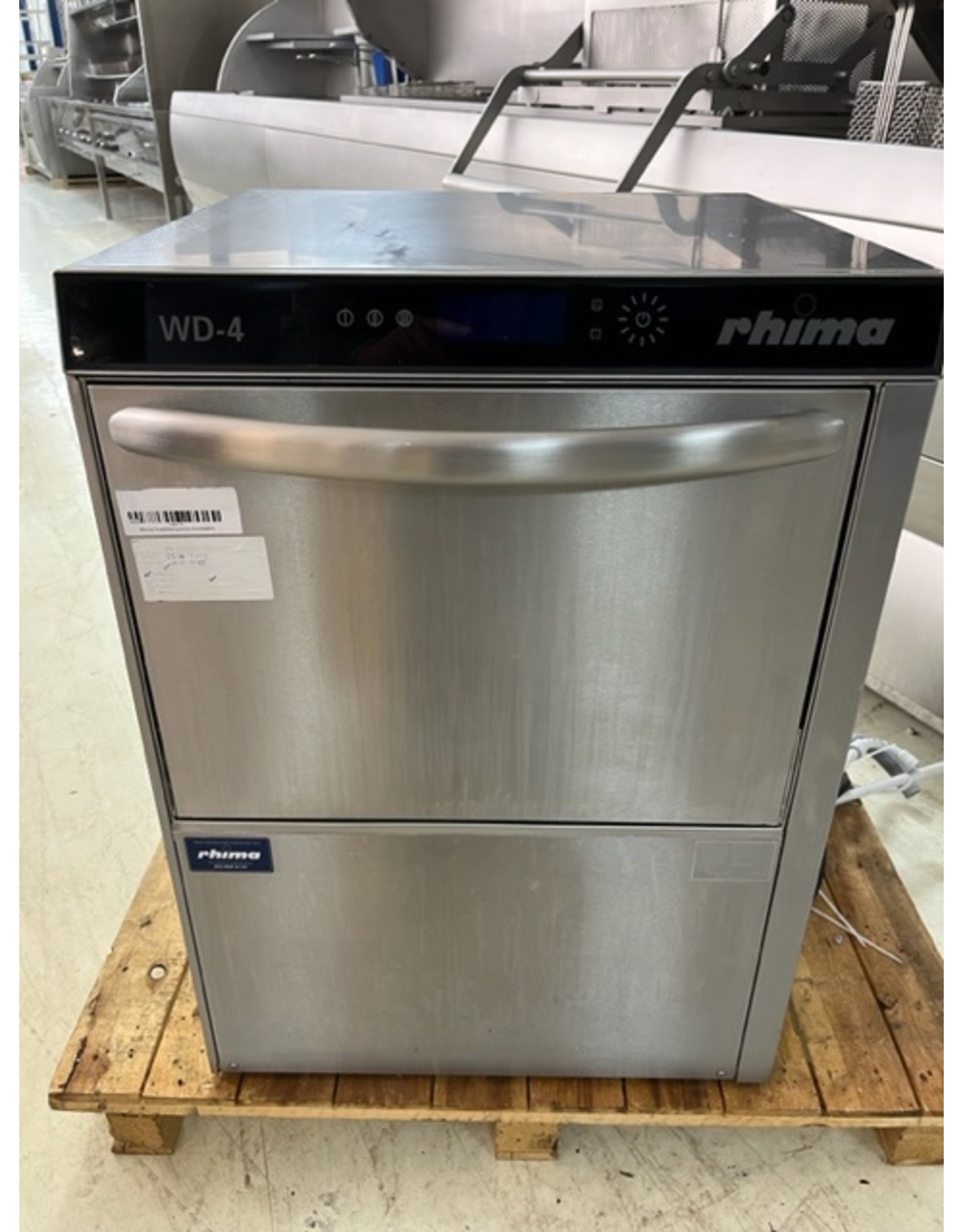 Rhima Rhima WD-4S Glazenspoelmachine (frontlader) 2018!! 380V