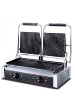 Q-Gastro Q-Gastro Kontaktgrill (gerippt) 230V (Neu!!)