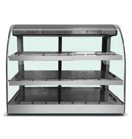 Q-Gastro Q-Gastro Design Heißvitrine (gebogenes Glas) 230V Neu(!!)