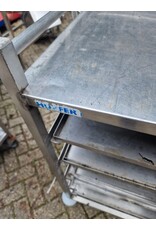 Serveerwagen met uitschuifbare platen 111x56x107cm bxdxh