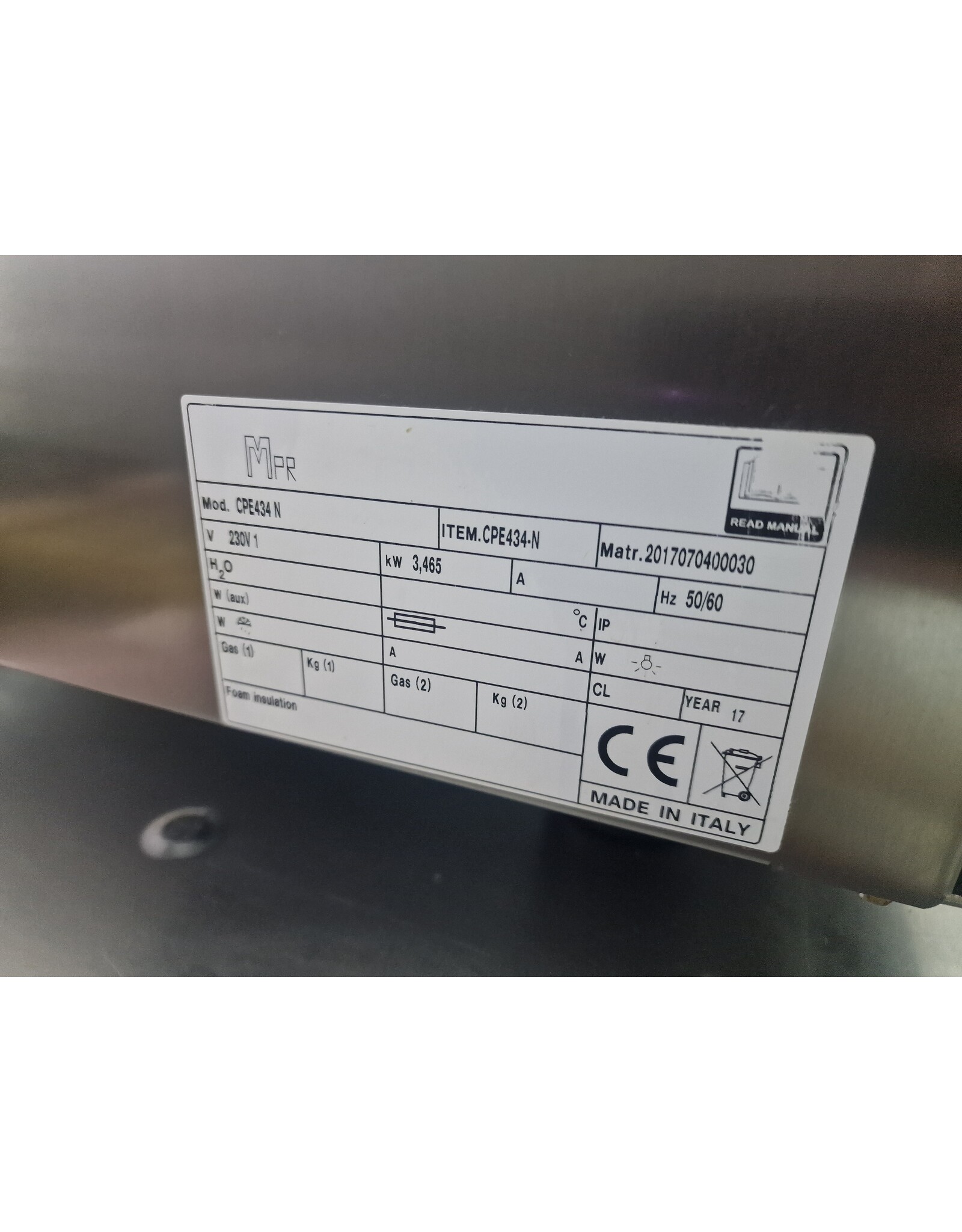 Diamond Diamond CPE434N convectie oven bj 2020