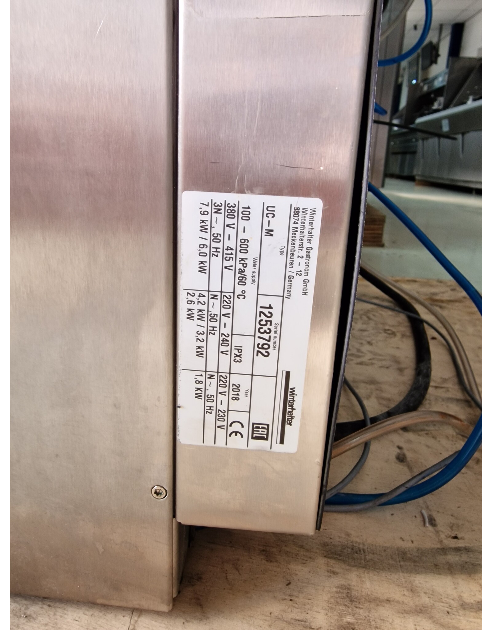 Winterhalter Winterhalter UC-M voorlader vaatwasmachine