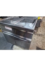 Berto's Bertos's 2 pans gasfriteuse 2x 15L aardgas