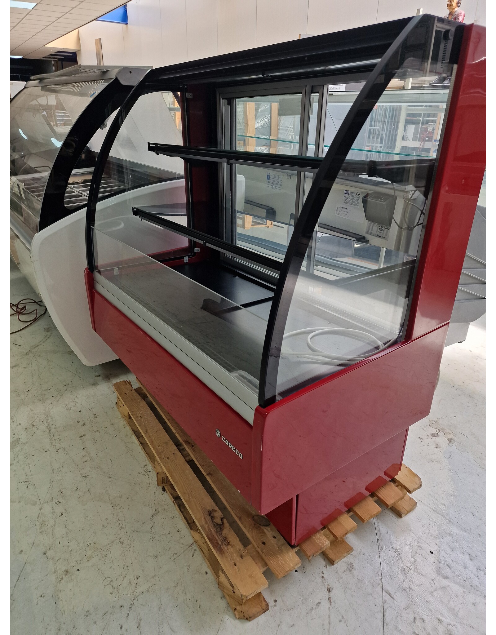 Koelvitrine VSSA-6-13-C Wandkoeling Coreco