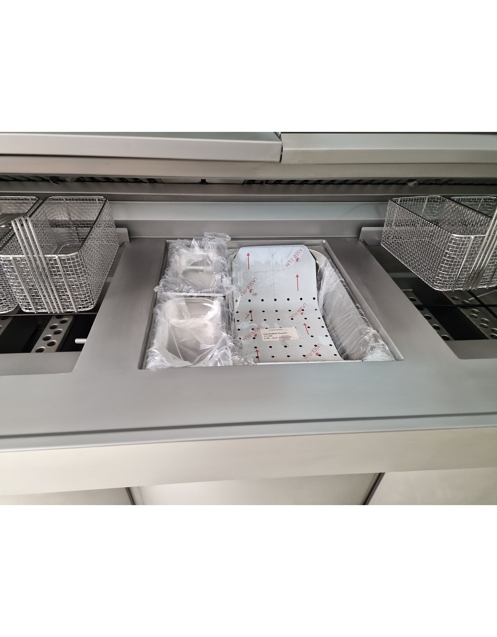 Kiremko Gereviseerde Kiremko HR bakwand / friteuse 2x 3 manden + bkpl + ABM