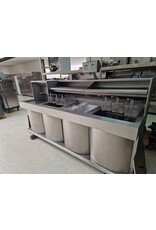 Kiremko Gereviseerde Kiremko HR bakwand / friteuse 2x 3 manden + bkpl + ABM
