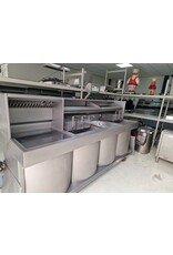 Kiremko Gereviseerde Kiremko HR bakwand / friteuse 2x 3 manden + bkpl + ABM
