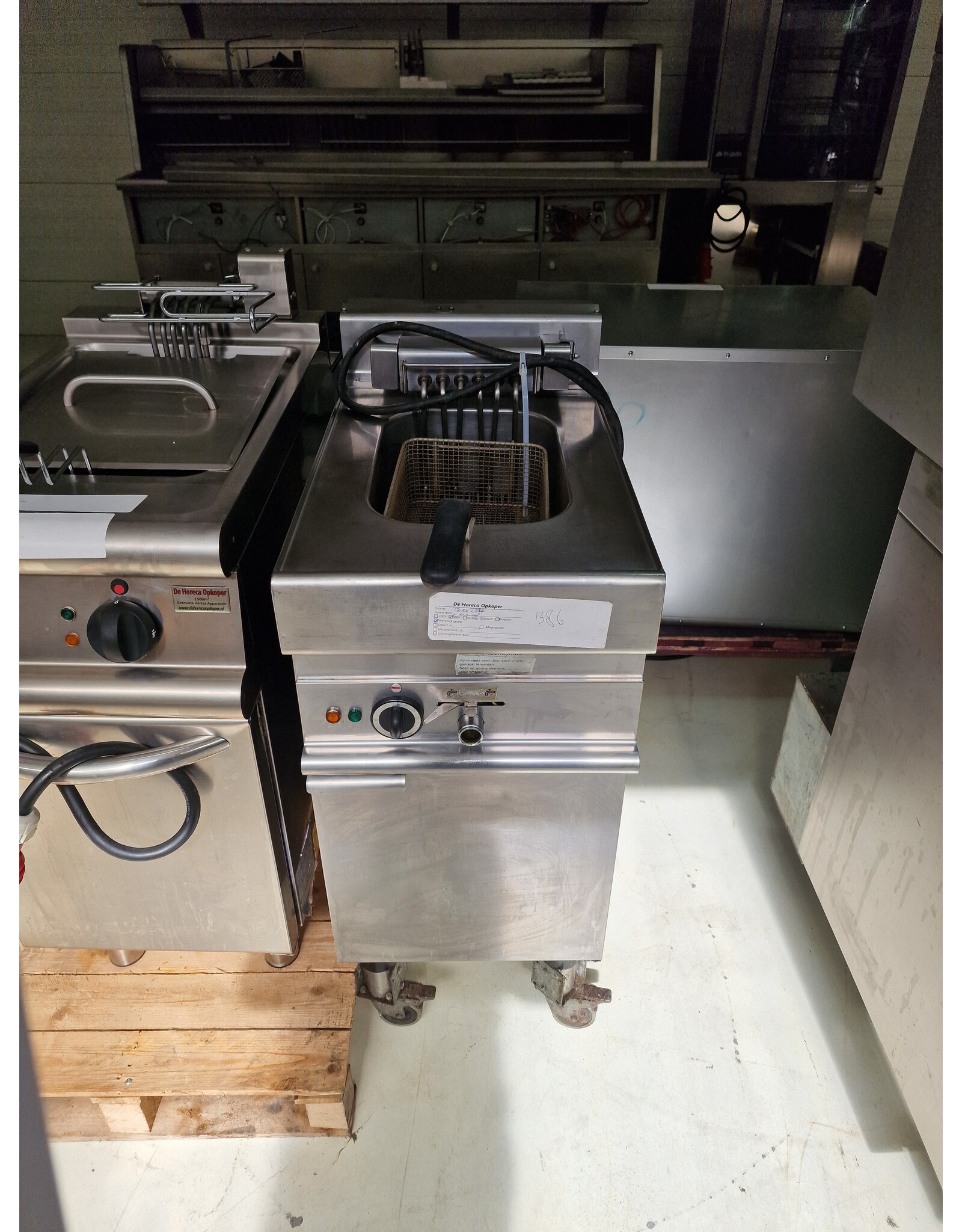 Modular Modular friteuse 400V op wielen
