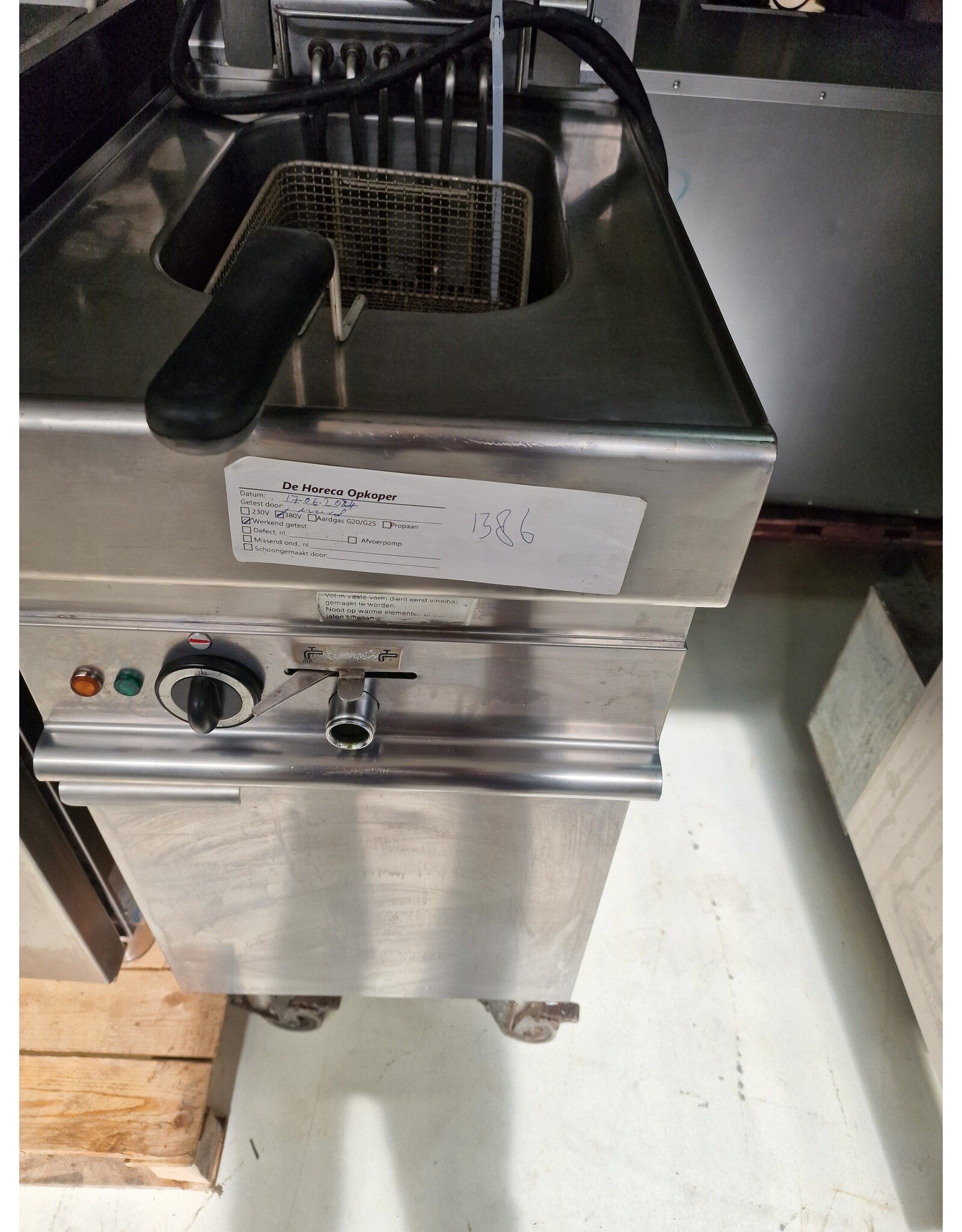 Modular Modular friteuse 400V op wielen